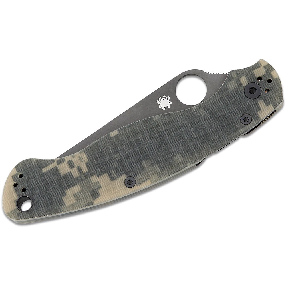 Складаний ніж Spyderco Military 2 Black Blade G-10 camo C36GPCMOBK2