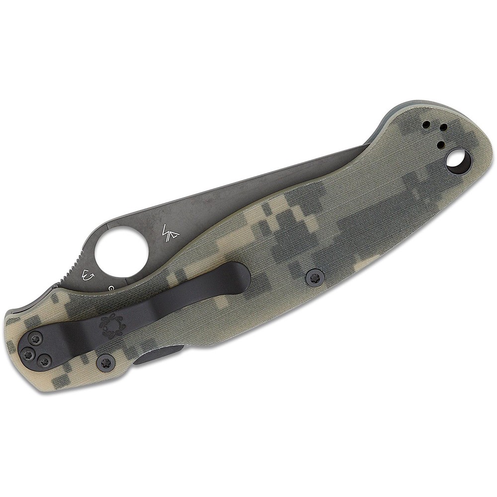 Складаний ніж Spyderco Military 2 Black Blade G-10 camo C36GPCMOBK2