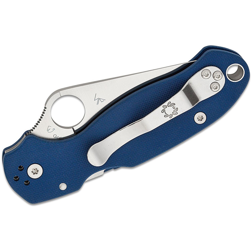 Складаний ніж Spyderco Para 3 G-10 cobalt blue C223GPCBL