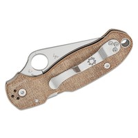 Ніж Spyderco Para 3 Brown Canvas Micarta brown C223MPCW