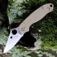 Ніж Spyderco Para 3 Brown Canvas Micarta brown C223MPCW