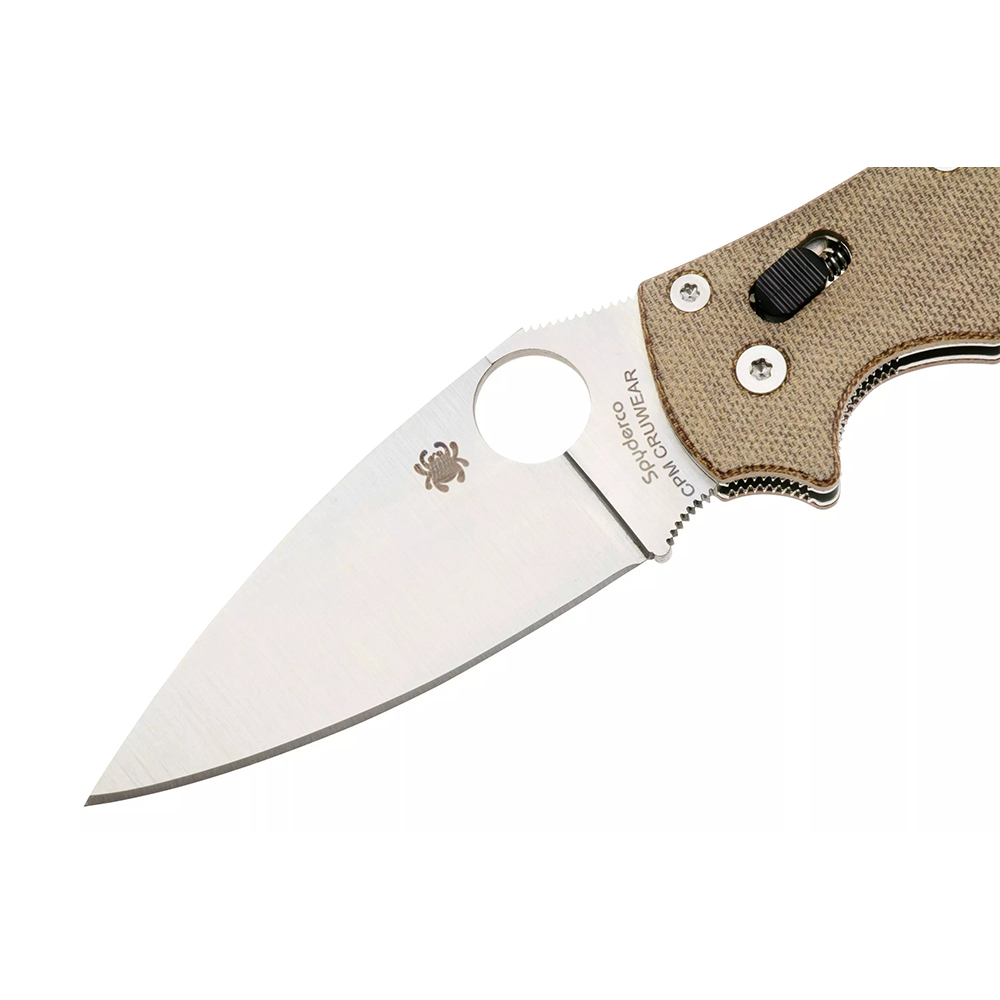 Ніж Spyderco Manix 2 Brown Canvas brown C101MPCW2