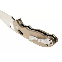 Ніж Spyderco Manix 2 Brown Canvas brown C101MPCW2