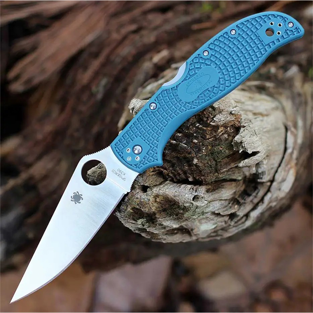 Ніж Spyderco Stretch 2 XL Lightweight blue C258FPK390