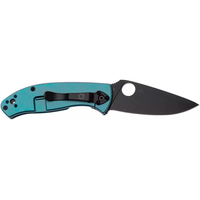 Ніж Spyderco Tenacious Titanium Black Blade blue C122TIBLBKP