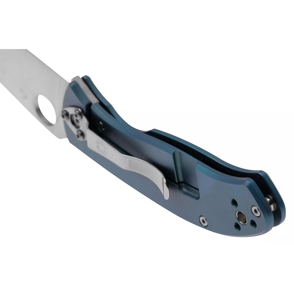 Ніж Spyderco Tenacious Titanium blue C122TIBLP
