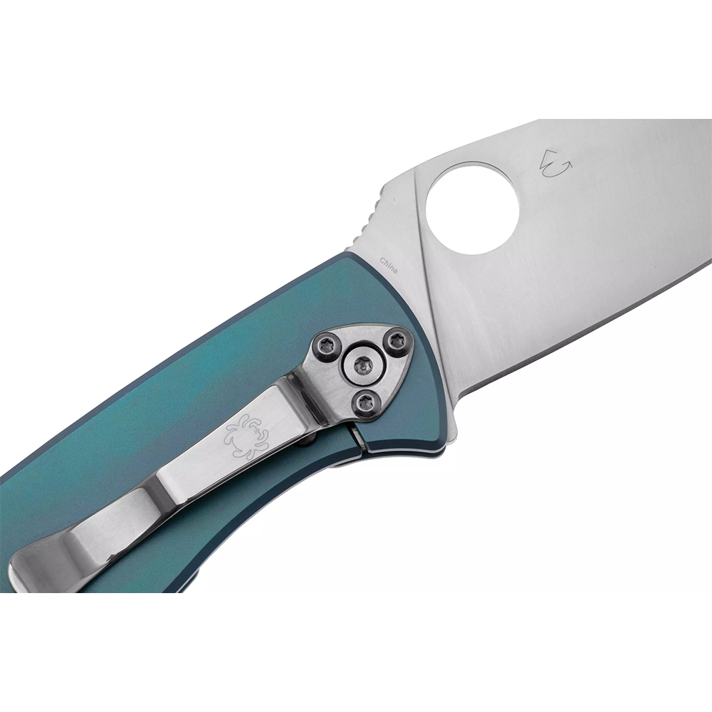 Ніж Spyderco Tenacious Titanium blue C122TIBLP